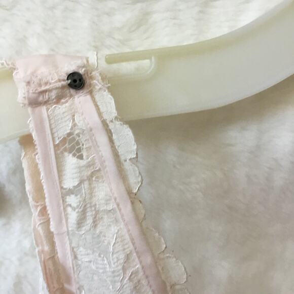 David Bridal Short Tank Lace Dress with V -Neck - Picture 16 of 16